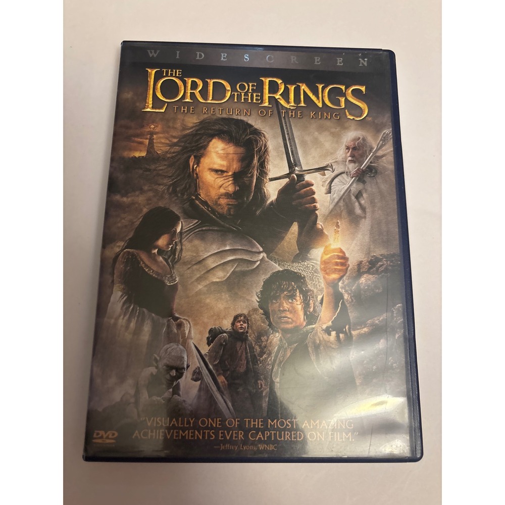 The Lord of the Rings The Return of the King Widescreen DVD Movie Film‎